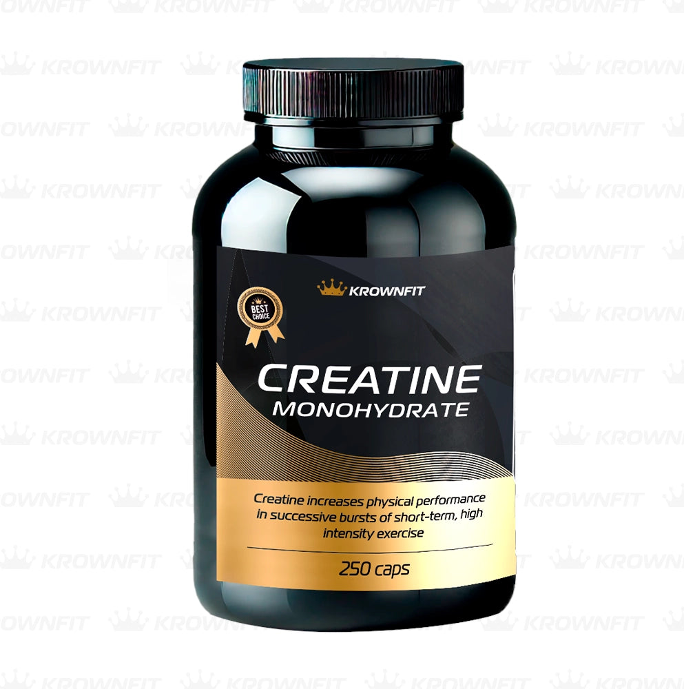 Creatina Monohidratada em Cápsula Krownfit – 250 cápsulas