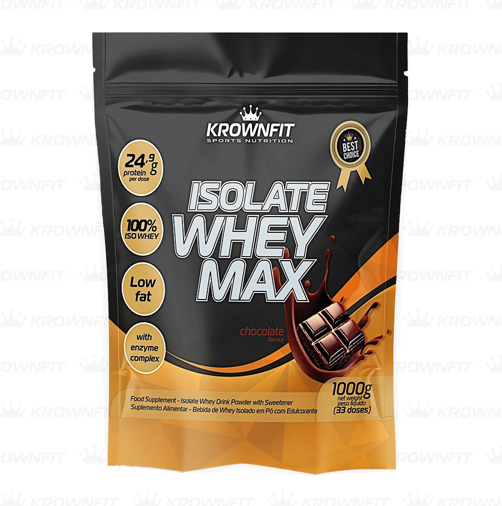 Proteína Whey Isolada MAX Krownfit -1000g