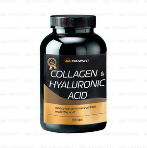 Colagénio e Ácido Hialurónico KROWNFIT 90 caps