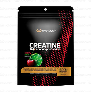 Creatina Monohidratada Sabor a Cereja e Limão Krownfit – 300 g