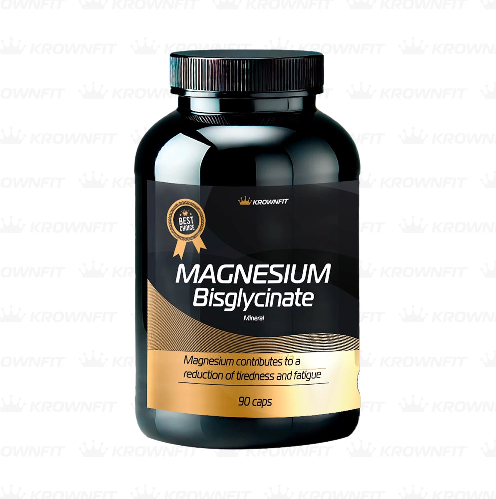 Bisglicinato de Magnésio KROWNFIT 90 cápsulas