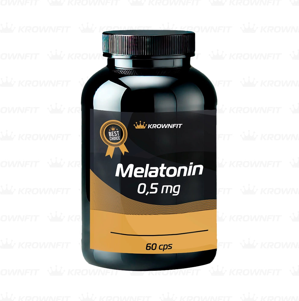 Melatonina Krownfit – 0,5mg – 60 cápsulas