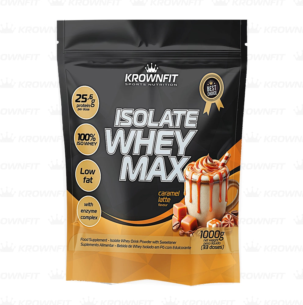 Proteína Whey Isolada MAX Krownfit -1000g